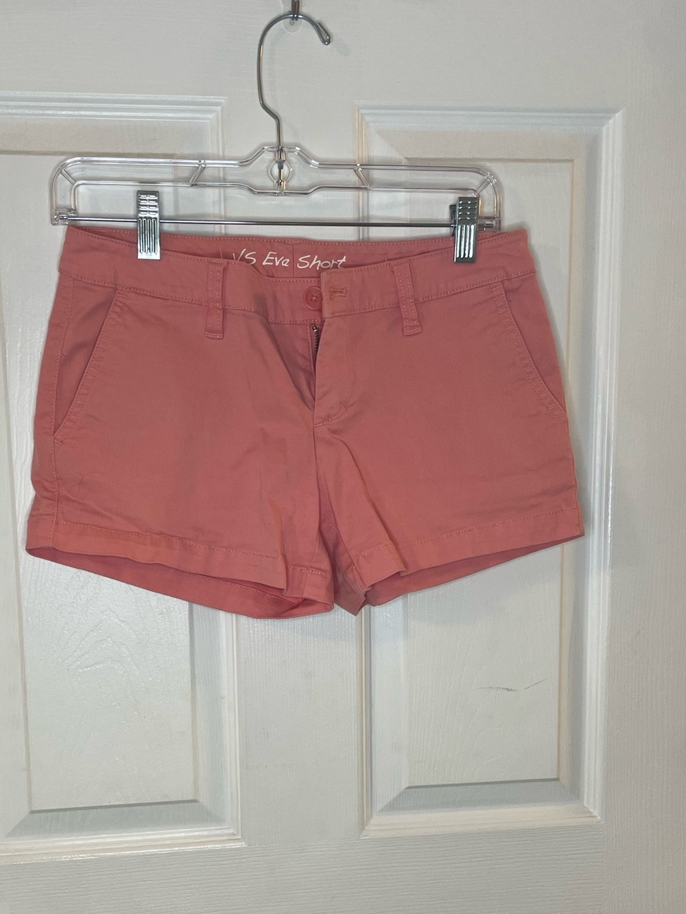 Victoria's Secret Coral Pink Eva Chino Shorts